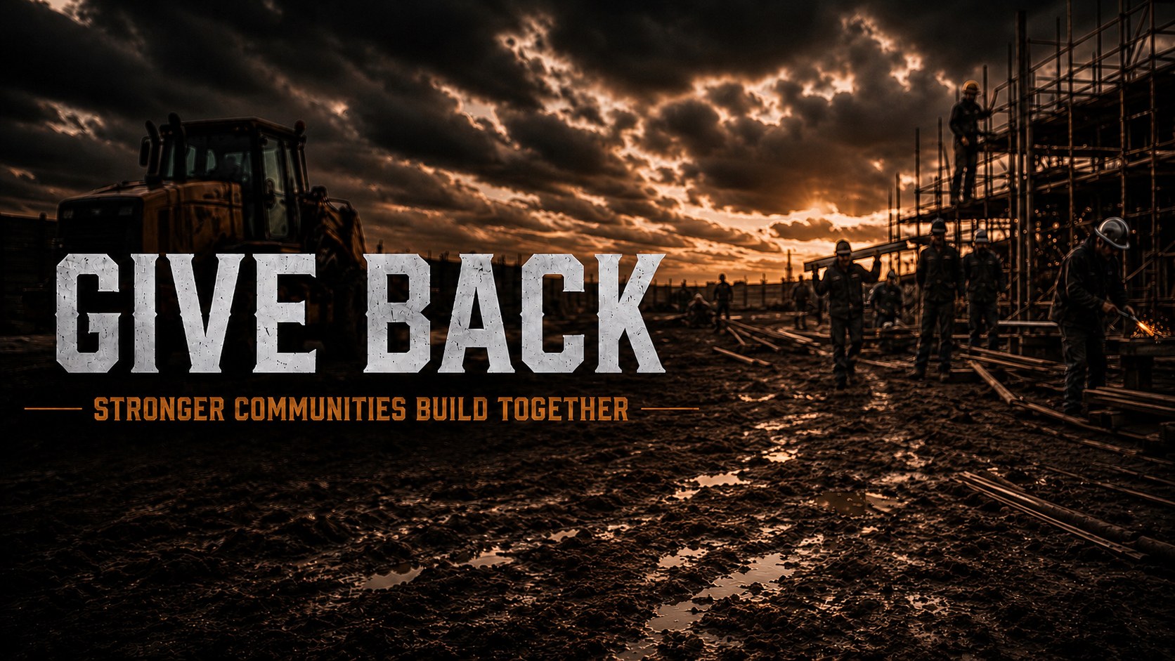 Give back: stronger communities build together